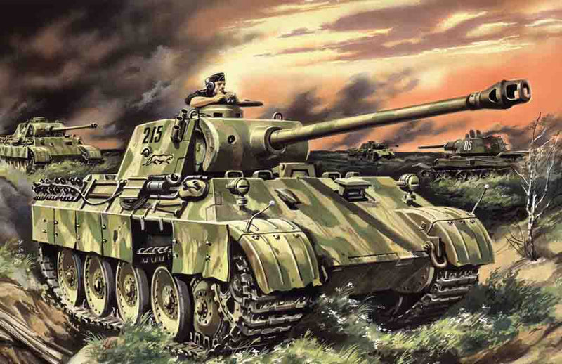 ICM 35361 1/35 Pz.Kpfw.V Panther Ausf.D, WWII German Tank