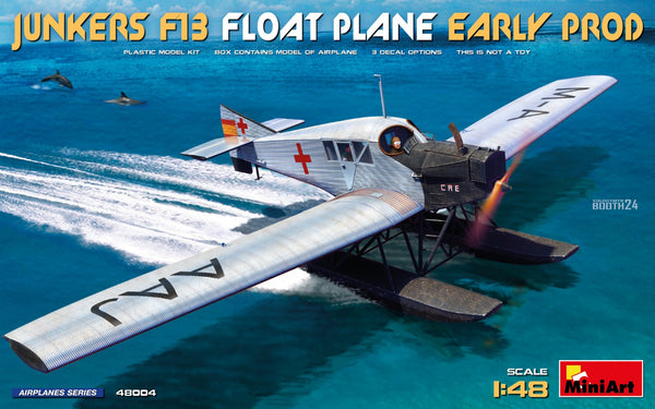 MiniArt 48004 1/48 Junkers F13 Float Plane. Early Prod