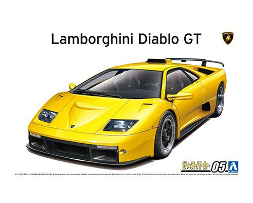 Aoshima 05899 1/24 Lamborghini Diablo GT '99