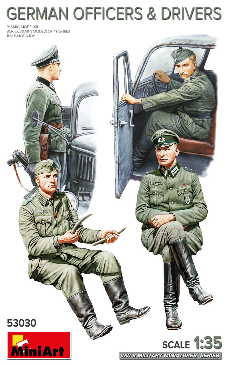 MiniArt 53030 1/35 German Officers & Drivers