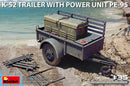 MiniArt 35426 1/35 K-52 Trailer w/Power Unit PE-95