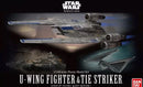 Bandai Star Wars 1/144 U-Wing Fighter & Tie Striker 'Rogue One: A Star Wars Story'