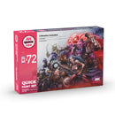 AK Interactive Quick Gen - Quick Paint Set 72 Colors (2 Brushes)