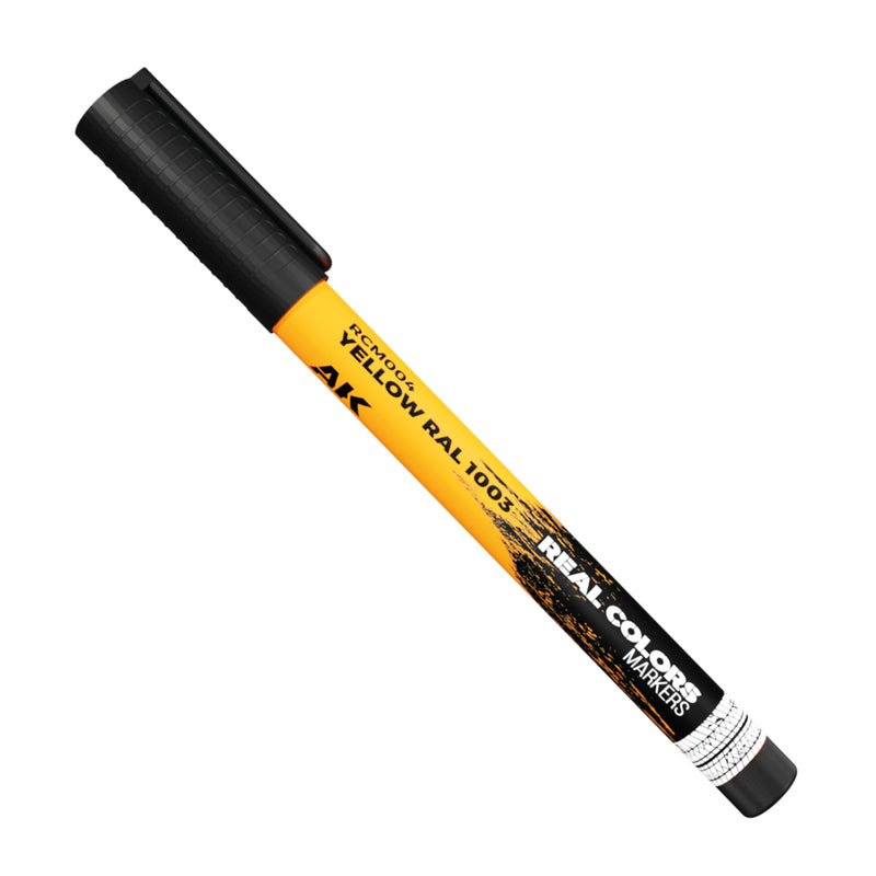 AK Interactive RCM004 Real Colors Markers - Yellow RAL 1003