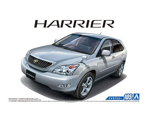 Aoshima 05707 1/24 Toyota GSU30W Harrier 350G Premium L Package '06