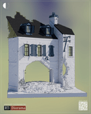 RT DIORAMA 35055 1/35 “The Breach” Normandy [Diorama Base]