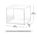 Robotime DF03L Acrylic Dust Cover (287X237X244mm) Landscape orientation