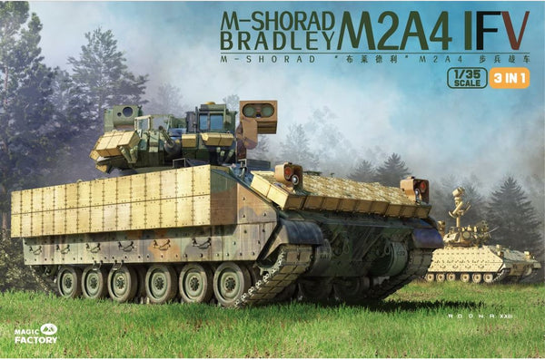 Magic Factory 2004 1/35   M-SHORAD BRADLEY M2A4 IFV