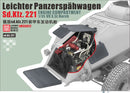 Lanmo Model LM35022 1/35 Leichter Panzerspahwagen Sd.Kfz.221 Engine Compartment