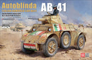 Lanmo Model MM35005 1/35 WWII Italian Autoblinda AB 41 Armored Car