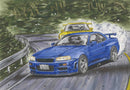 Fujimi 183909 1/24 ISD-22 Initial D, Skyline GT-R (BNR34) Kozo Hoshino