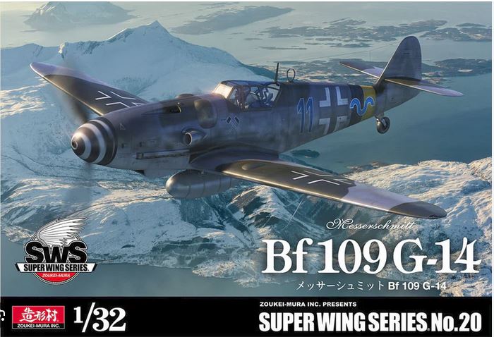 Zoukei Mura SWS 20 1/32 Messerschmitt Bf 109 G-14