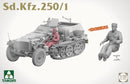 TAKOM 2184 1/35 Sd.Kfz 250/1 German halftrack