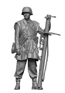 H3 Models 16136 1/16 WW2 Waffen SS Panzerschreck Gunner