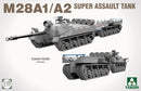 ***PRE-ORDER Takom 2209W 1/35 T28 Super Heavy Big Box, 2 full kits T-28 + M28A1/A2 + Modelling Guide PRE-ORDER***