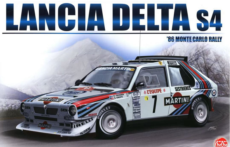 NuNu 24030 1/24 Lancia Delta S4 '86 Monte Carlo Rally