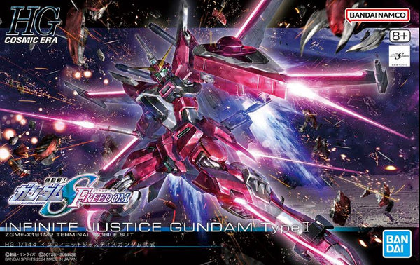 Bandai 2679243 HGCE #251 1/144 Infinite Justice Gundam TypeII,"Gundam SEED Freedom"