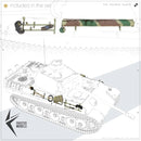 RT DIORAMA FM35021 1/35 Panther Tool Racks (Battle worn) Faustus Models