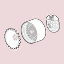 Scale Cars Online R013 1/24 Rims + Brakes (Porsche 935 Baby) for Italeri 3639