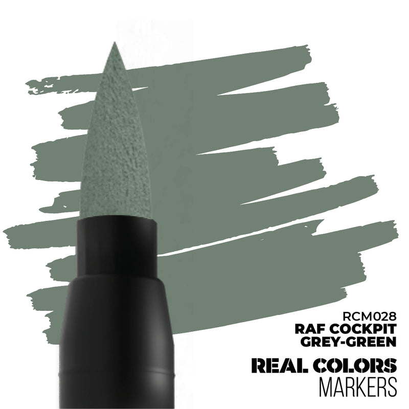 AK Interactive RCM028 Real Colors Markers - RAF Cockpit Grey-Green