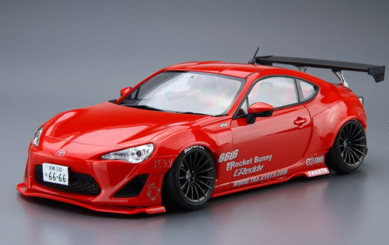 Aoshima 06186 1/24 Toyota ZN6 86 '12 Greddy&Rocket Bunny Enkei Ver.