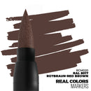 AK Interactive RCM020 Real Colors Markers - RAL 8017 Rotbraun-Red Brown