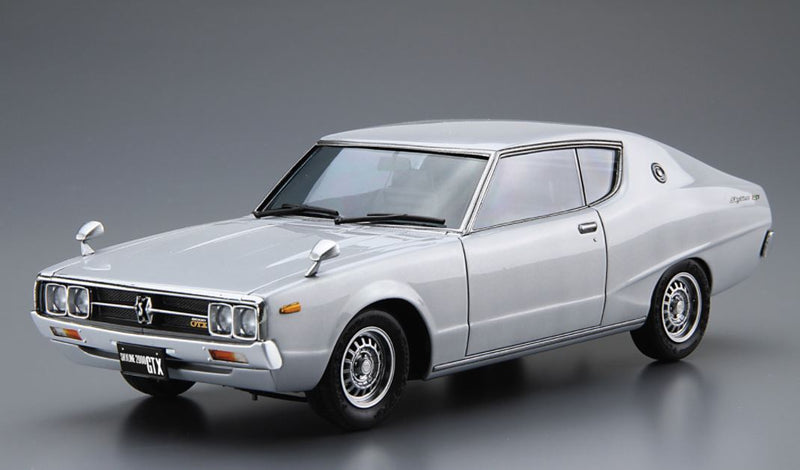 Aoshima 06211 1/24 Nissan GC111 Skyline HT2000GTX-ES '76