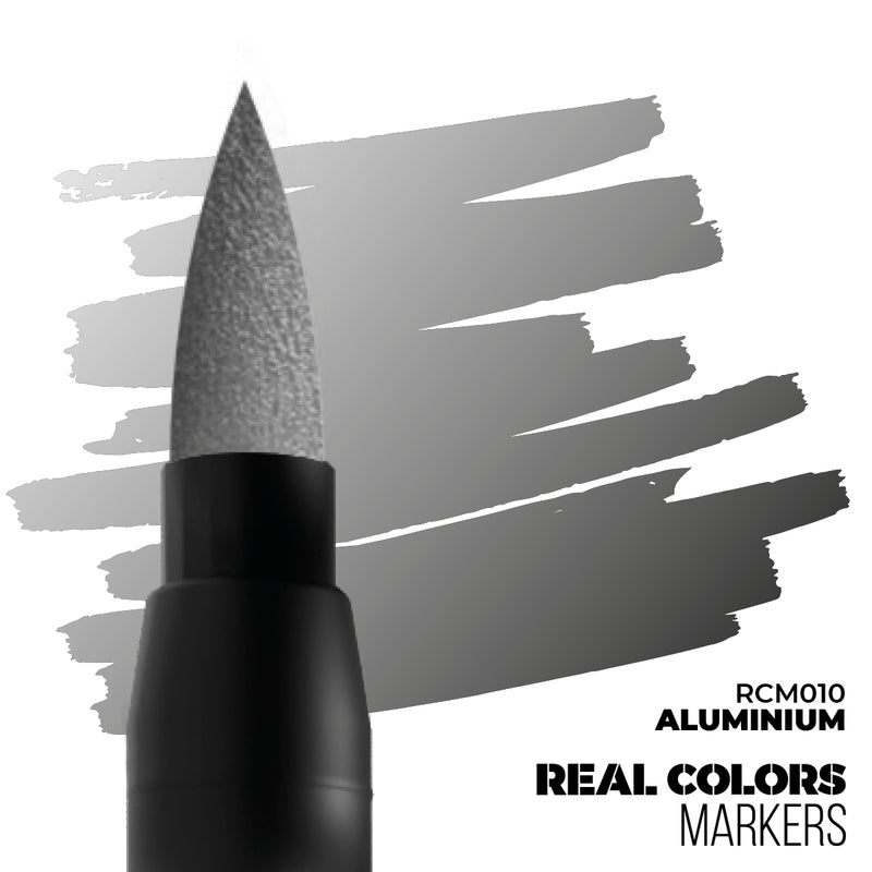 AK Interactive RCM010 Real Colors Markers - Aluminum