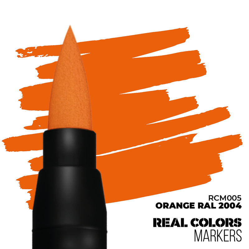 AK Interactive RCM005 Real Colors Markers - Orange RAL 2004