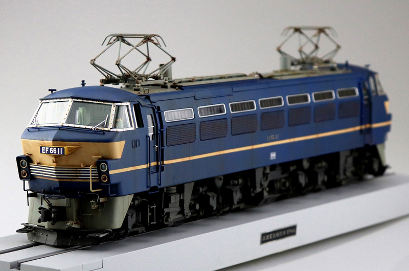 Aoshima 05408 1/45 Electric Locomotive EF66 Early Model