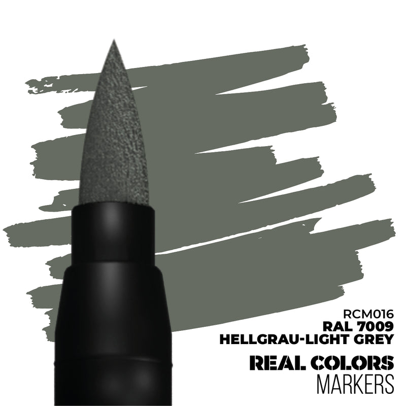 AK Interactive RCM016 Real Colors Markers - RAL 7009 Hellgrau-Light Grey