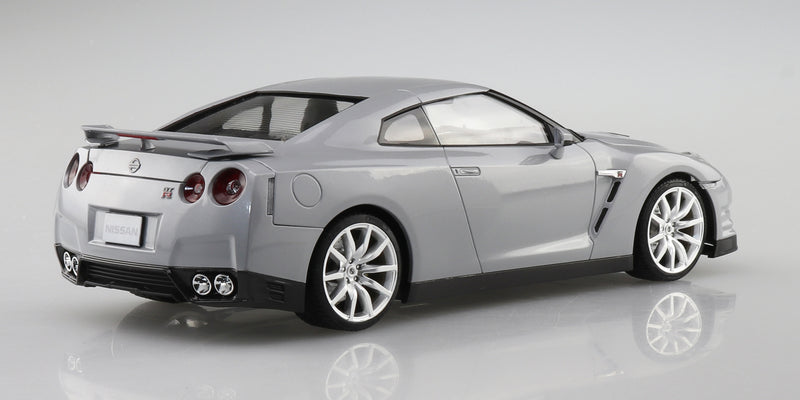 Aoshima 06243 1/24 Nissan R35 GT-R '14 Ultimate Metal Silver