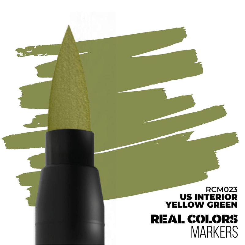 AK Interactive RCM023 Real Colors Markers - US Interior Yellow Green