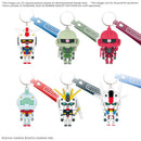 Bandai Charzaku-Kun 3D Rubber Mascot Keychain "Mobile Suit Gundam"