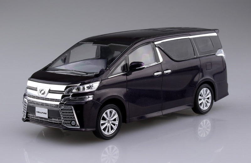 Aoshima 05632 1/32 Toyota Vellfire Burning Black Crystal Shine Glass Flake