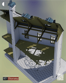 RT DIORAMA 35055 1/35 “The Breach” Normandy [Diorama Base]