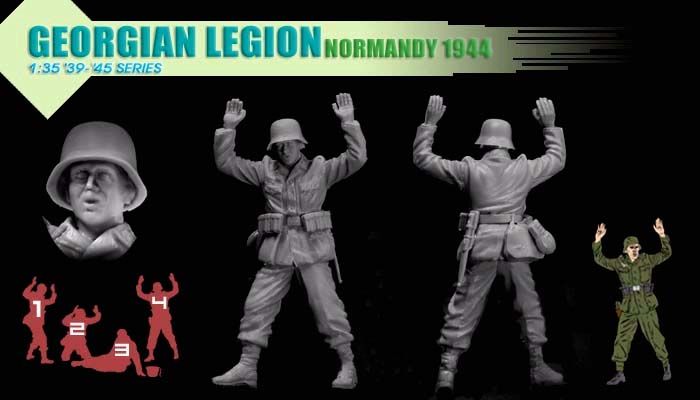 Dragon 6277 1/35 Georgian Legion (Normandy, 1944)
