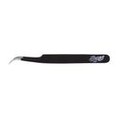 Excel 30420 Slant Point Tweezers (black)