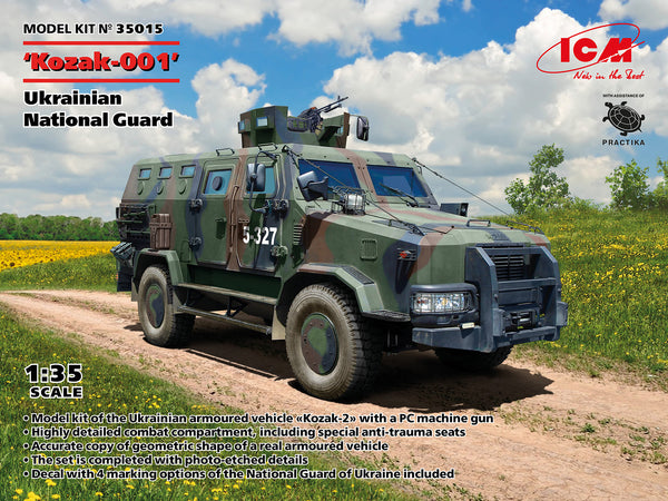 ICM 35015 1/35 Ukrainian National Guard ‘Kozak-001’