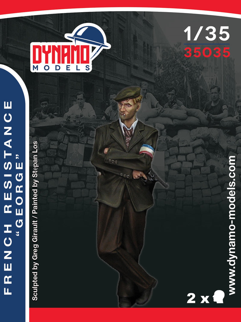 Dynamo DYM35035 1/35 Vive la France – French resistance fighter “George”