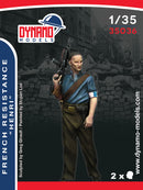 Dynamo DYM35036 1/35 Vive la France ‚Äì French resistance fighter ‚ÄúHenri‚Äù