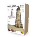 RT DIORAMA 35038 1/35 Small Church Corner [Diorama Base] (Upgraded Ceramic Version)