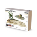 RT DIORAMA 35051 1/35 Beachhead Defense [Diorama Base]  (Upgraded Ceramic Version)