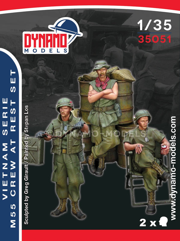 Dynamo DYM35051 1/35 Vietnam – U.S. Soldiers Taking A Rest