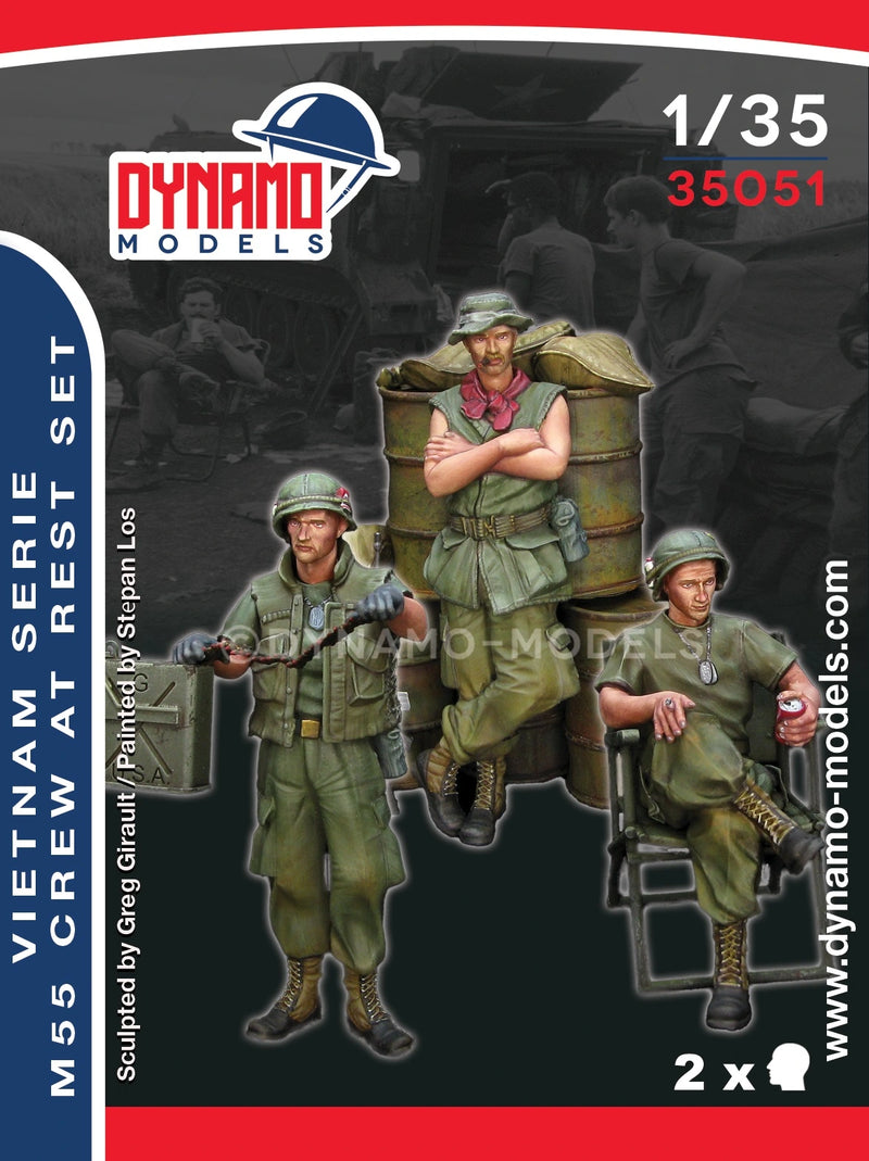 Dynamo DYM35051 1/35 Vietnam – U.S. Soldiers Taking A Rest