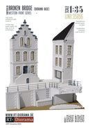 RT DIORAMA 35056 1/35 “Collapsed Bridge” Netherlands [Diorama Base]