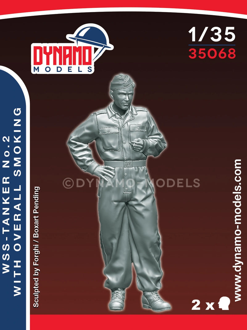 Dynamo  DYM35068  1/35 WSS – Panther Crew No.2 with Overall ‘’Smoking’