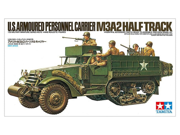Tamiya 35070 1/35 U.S. Armored Personnel Carrier M3A2 Half Track