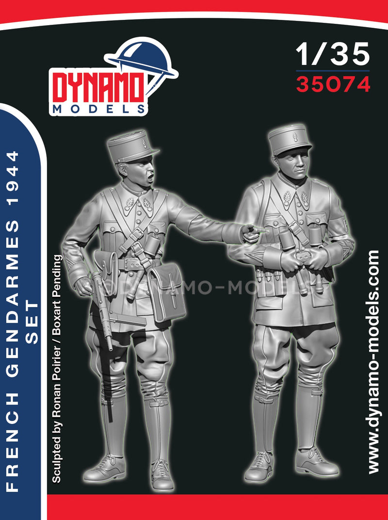 Dynamo  DYM35074  1/35 French Gendarme 1944 Set