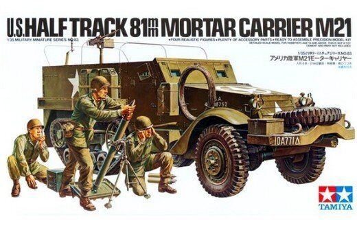 Tamiya 35083 1/35 U.S. Half Track 81mm Mortar Carrier M21